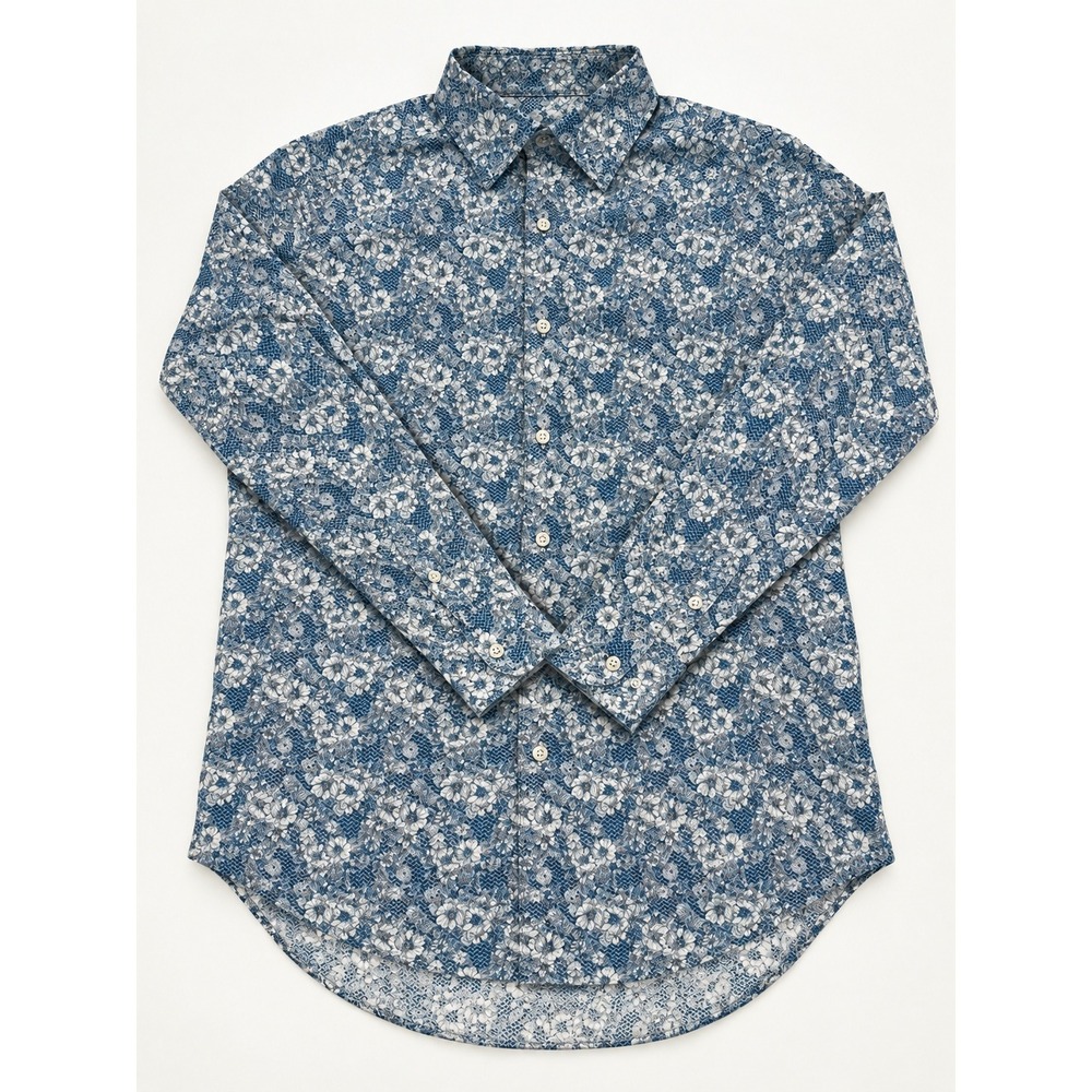 Robert Graham Blue Floral Button-Down Shirt
